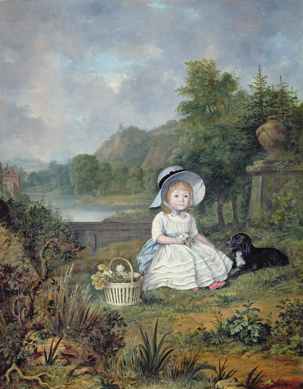Porträt von Miss Elizabeth Heathcote von Lewis Vaslet