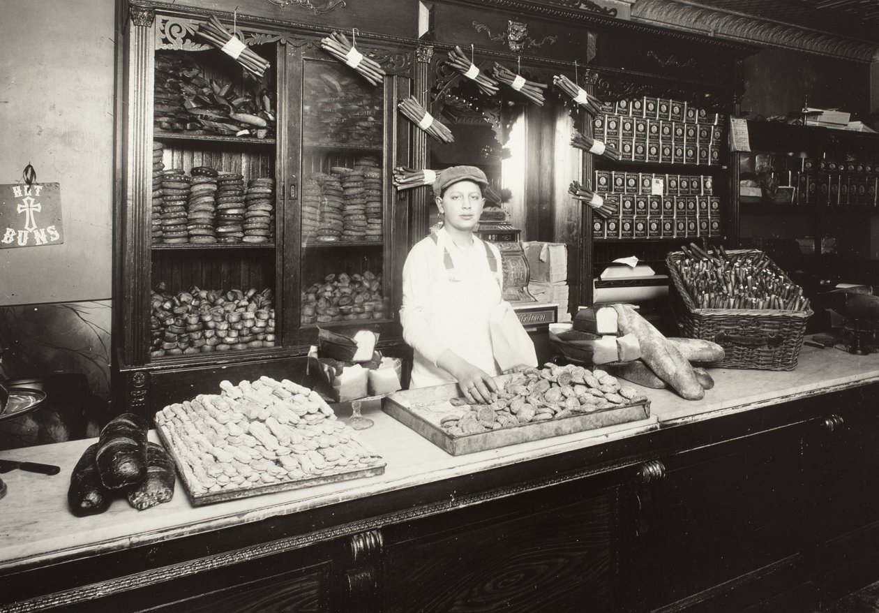 Bäckereijunge von Lewis Wickes Hine