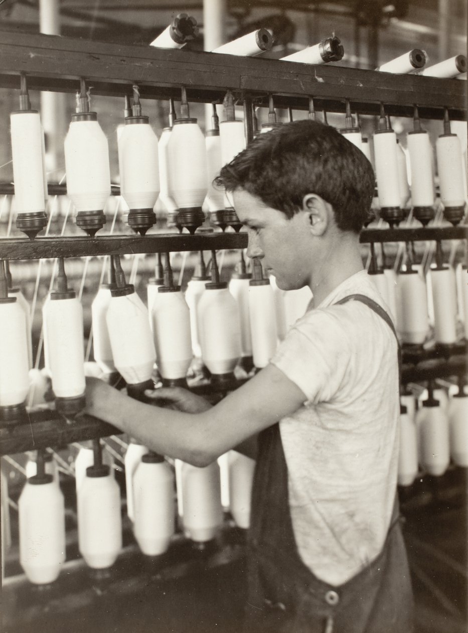 König Philip - Mulespinnerei von Lewis Wickes Hine