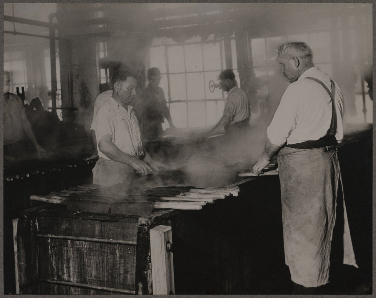 Strangfärbung von Lewis Wickes Hine