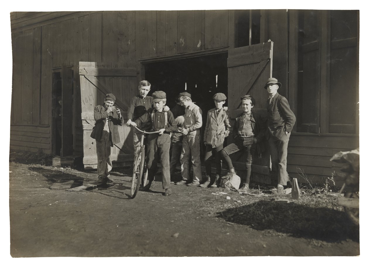 Woodbury Flaschenfabrik von Lewis Wickes Hine