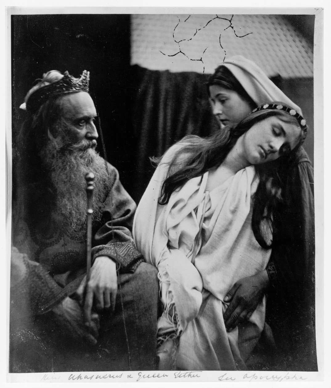 Ahasverus und Königin Esther (Xerxes Ier (ou Assuerus Ier) et la reine Esther) von Unbekannt Unbekannt