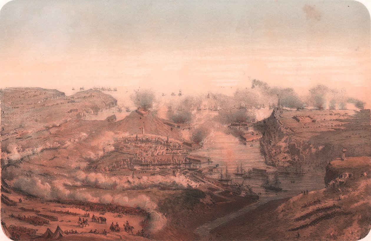 Bombardierung von Sewastopol von Unbekannt Unbekannt