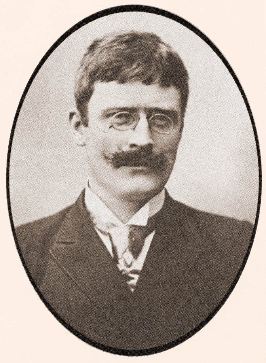 Knut Hamsun (Litho) von Unbekannt Unbekannt