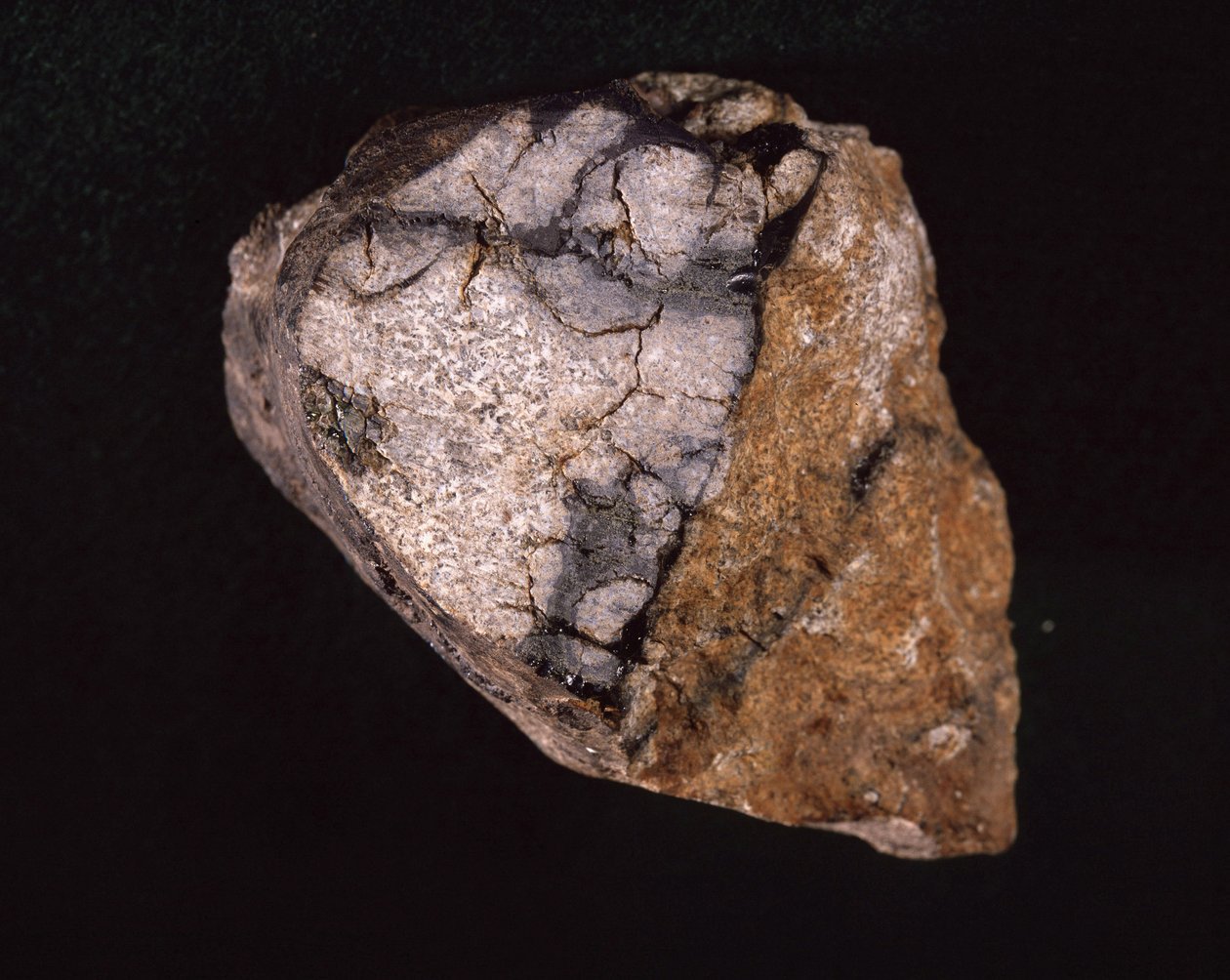 Meteorit gefunden in Indien im Jahr 1875 - Naturhistorisches Museum, Paris von Unbekannt Unbekannt