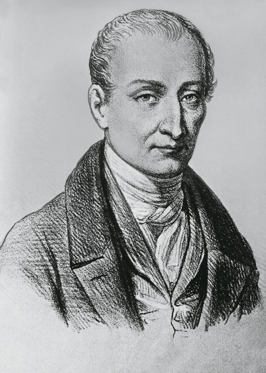 Porträt von Joseph Nicéphore Niépce von Unbekannt Unbekannt