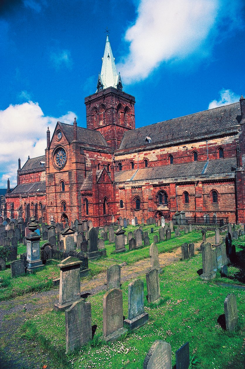St.-Magnus-Kathedrale, Kirkwall, Mainland, Orkney-Inseln, Schottland, Vereinigtes Königreich von Unbekannt Unbekannt