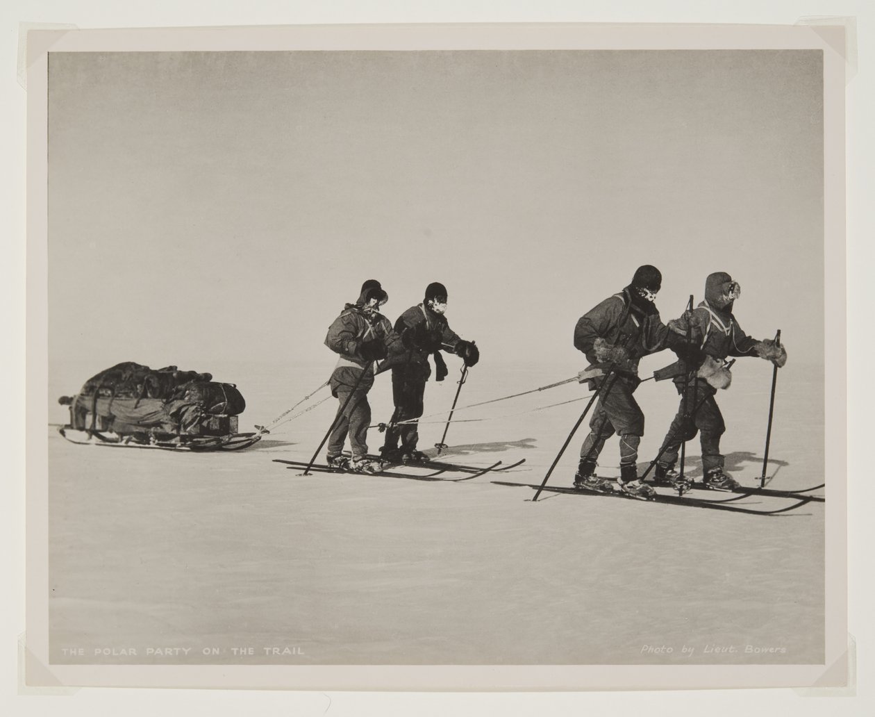 Die Polarexpedition auf dem Weg von Lieutenant Henry Robertson Bowers