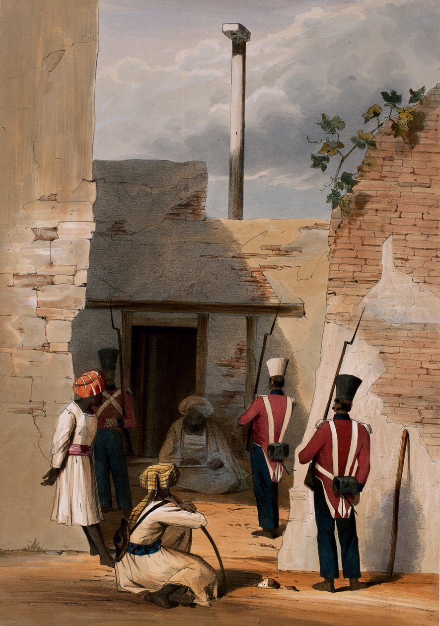 Das Gefängnis von Hadjee Khan Kakus - Kabul, aus 
