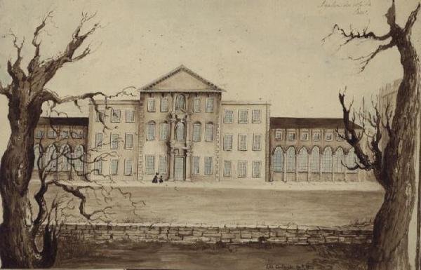 Aynhoe vom Garten aus gesehen von Lili Cartwright