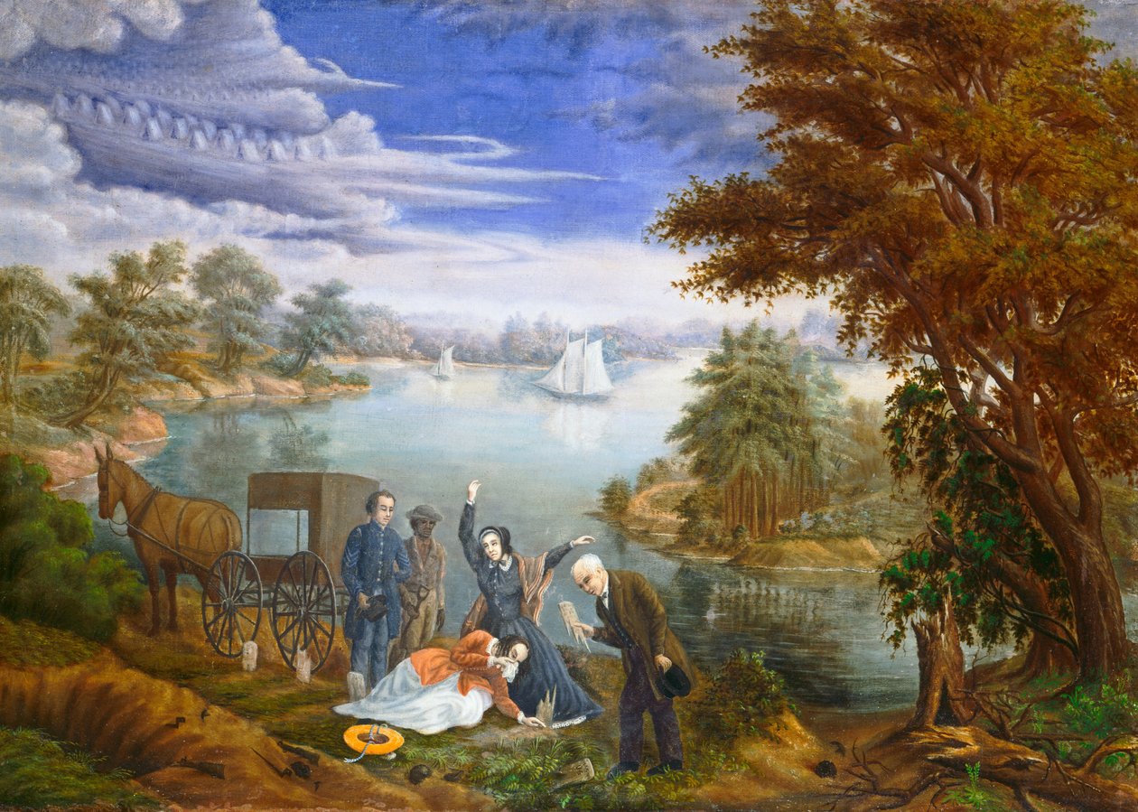 Die Exhumierung, ca. 1890 von Linton Park