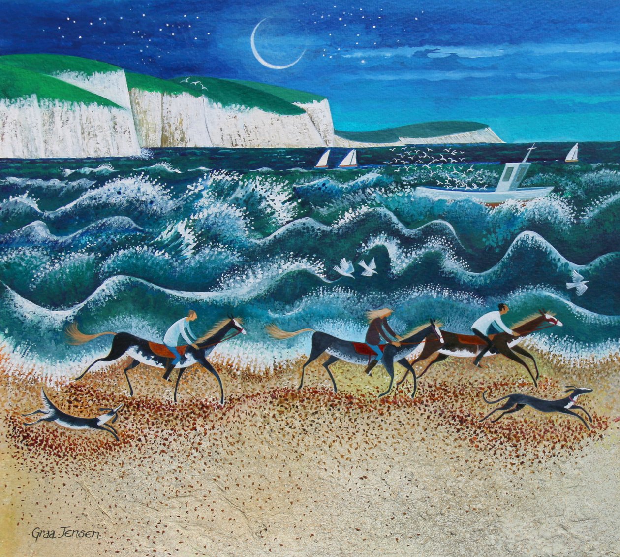 Mitternachtsreiter von Lisa Graa Jensen