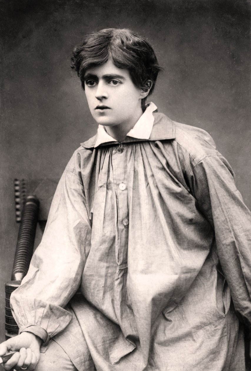 Gertrude Elliott 1874-1950, amerikanische Schauspielerin, 1908 von Lizzie Caswall Smith