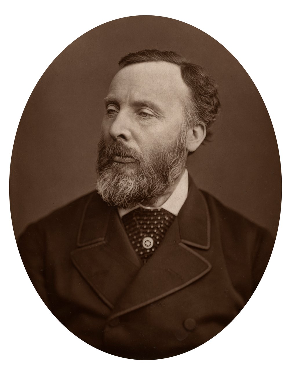 Andrew Clark, leitender Arzt des Londoner Krankenhauses, 1878 von Lock and Whitfield