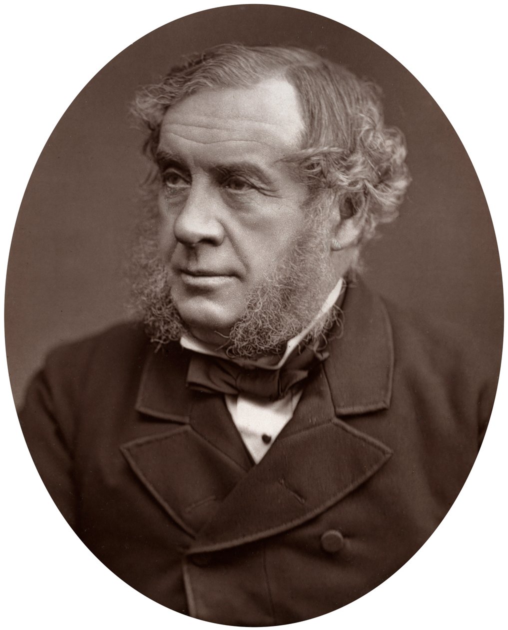 Hon Sir William Robert Grove, DCL, FRS, Richter am Obersten Gerichtshof, 1877 von Lock and Whitfield