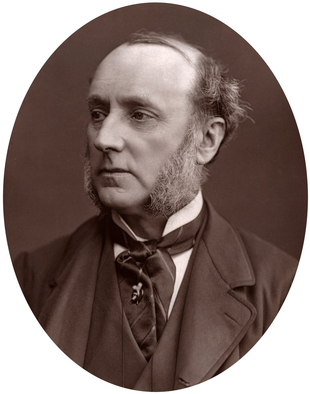 James Sant, RA, Hauptmaler im Dienst der Königin, 1877 von Lock and Whitfield