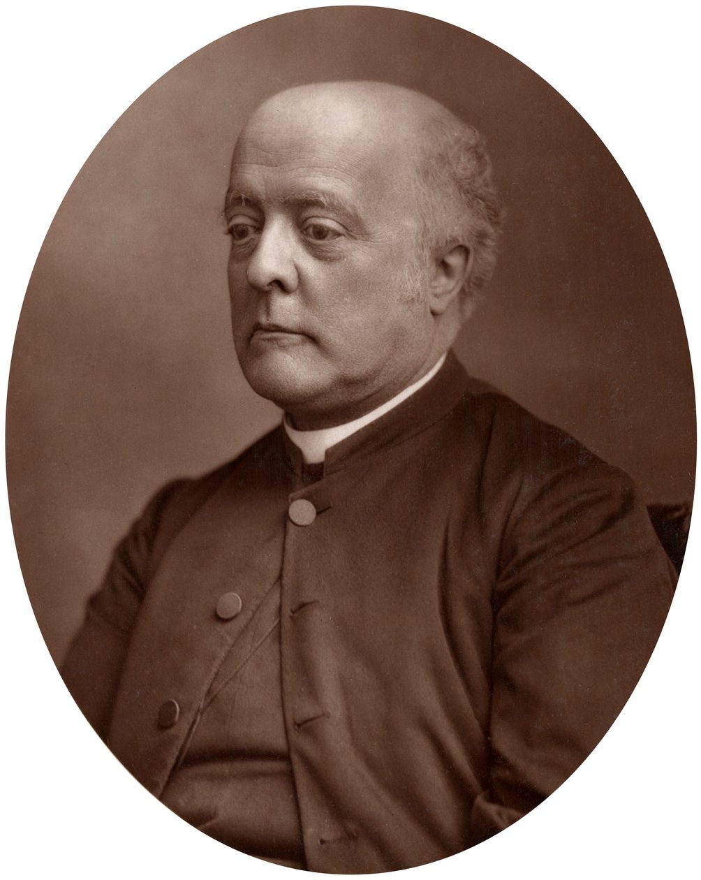 Rev Sir Frederick A Gore Ouseley, Bart, Professor für Musik an der Universität Oxford, 1883 von Lock and Whitfield