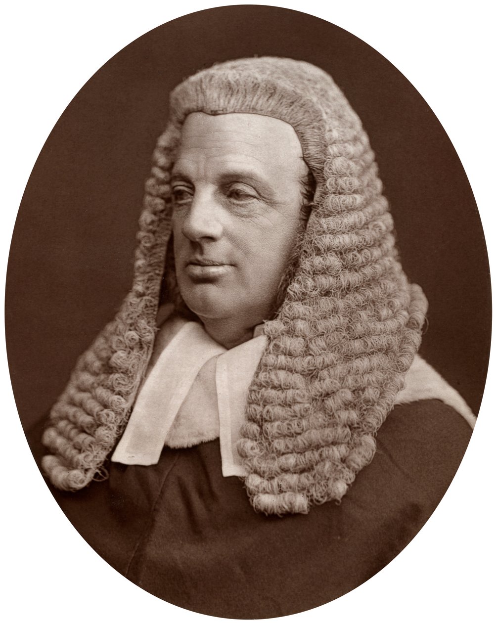 Der ehrenwerte Sir William Baliol Brett, Richter am Berufungsgericht, 1877 von Lock and Whitfield