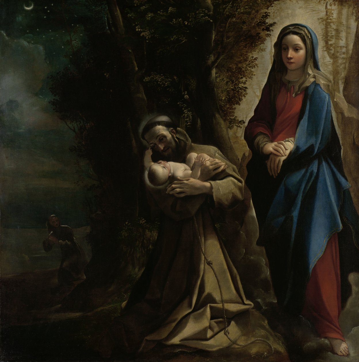 Die Vision des Heiligen Franziskus von Assisi von Lodovico Carracci