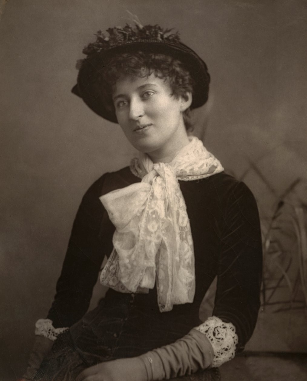 Cissy Grahame, britische Schauspielerin, 1882 von London Stereoscopic and Photographic Co