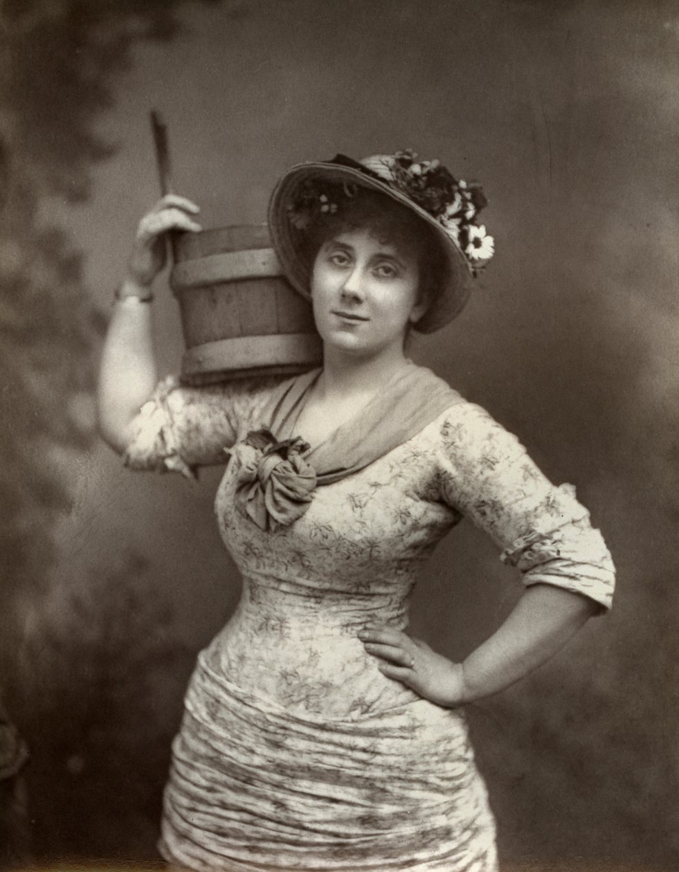 Leonora Braham, britische Opernsängerin und Schauspielerin, 1882 von London Stereoscopic and Photographic Co