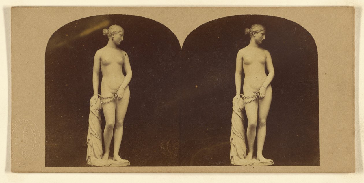 Der griechische Sklave von London Stereoscopic and Photographic Company