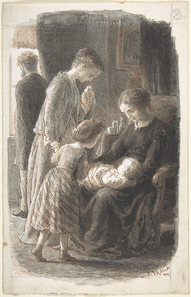 Die junge Familie von Lorenz Frølich