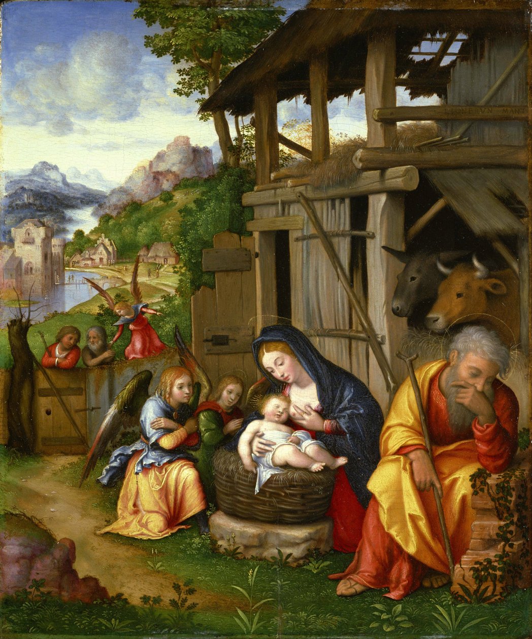 "Geburt Christi" von Lorenzo Leonbruno