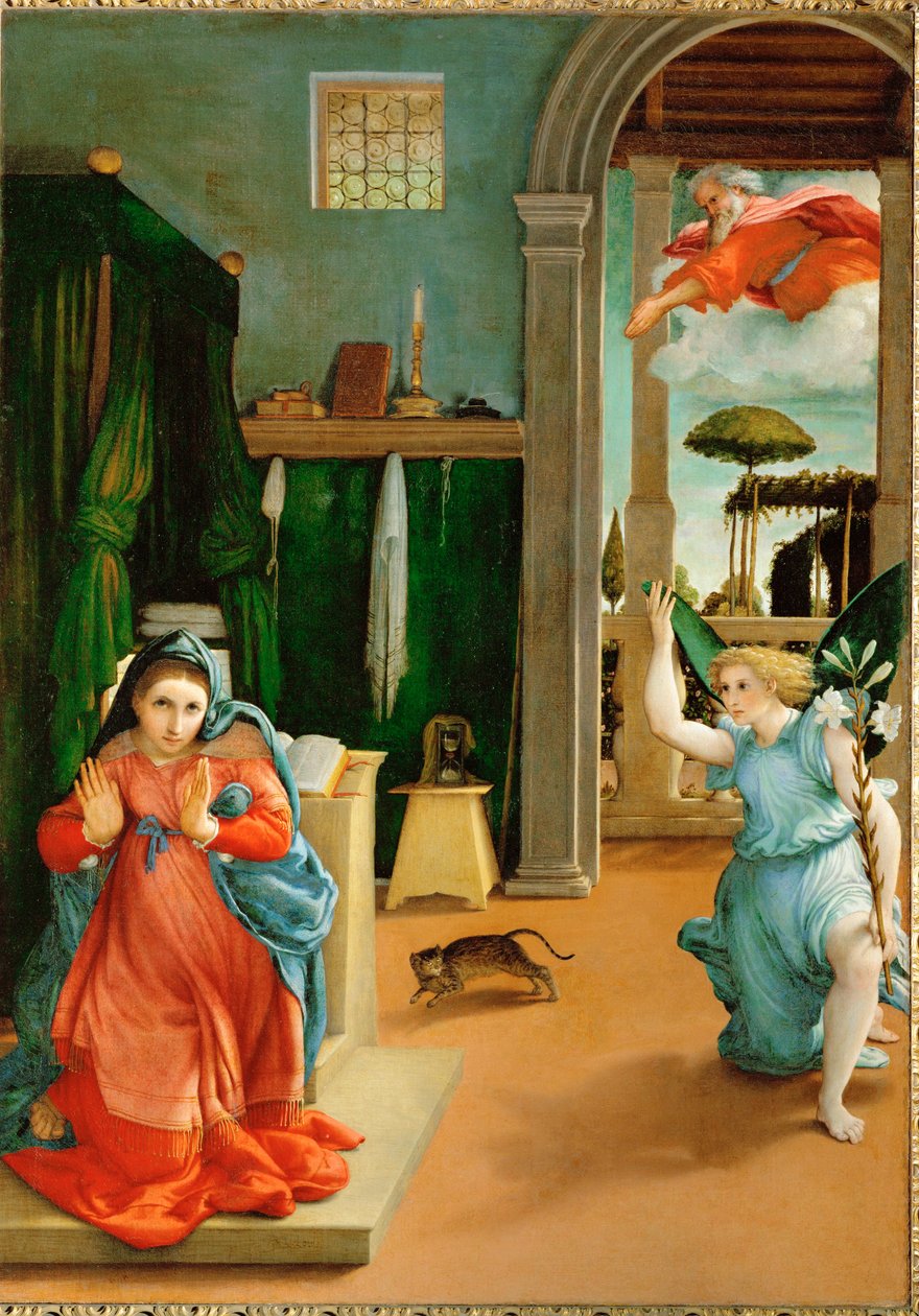 Verkündigung von Lorenzo Lotto