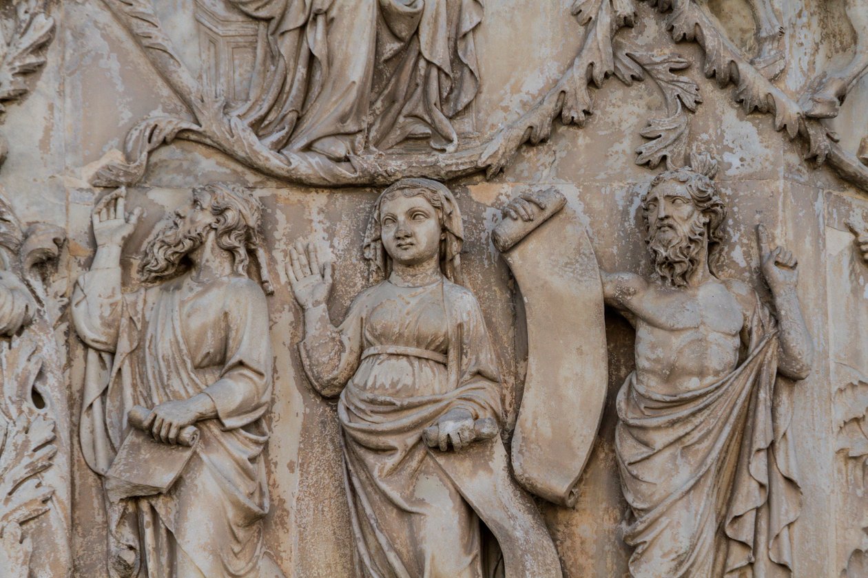 Propheten (Detail) von Lorenzo Maitani