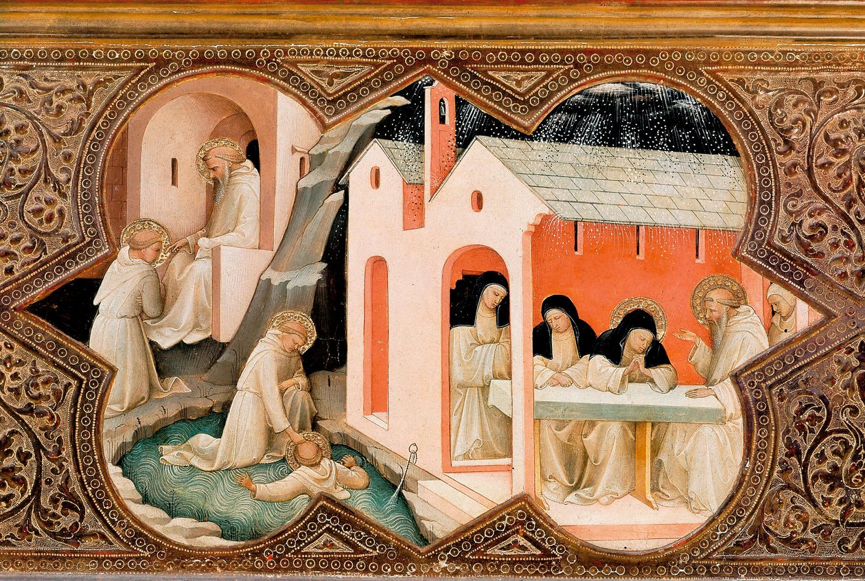 Altarbild der Krönung der Jungfrau von Lorenzo Monaco