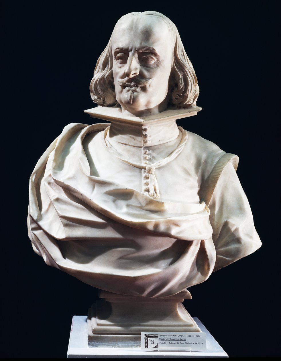 Marmorbüste von Domenico Petra von Lorenzo Vaccaro