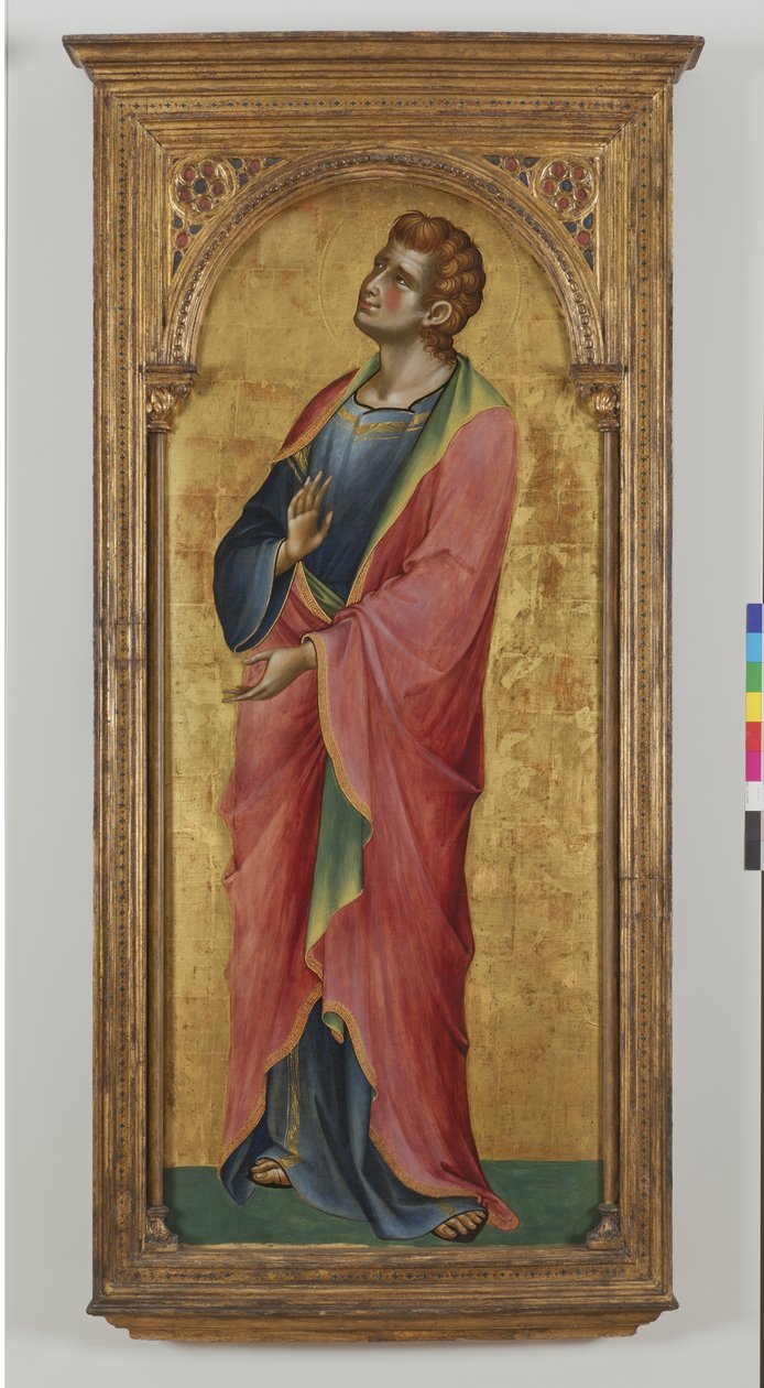 Heiliger Johannes der Evangelist, 1355-57 von Lorenzo Veneziano