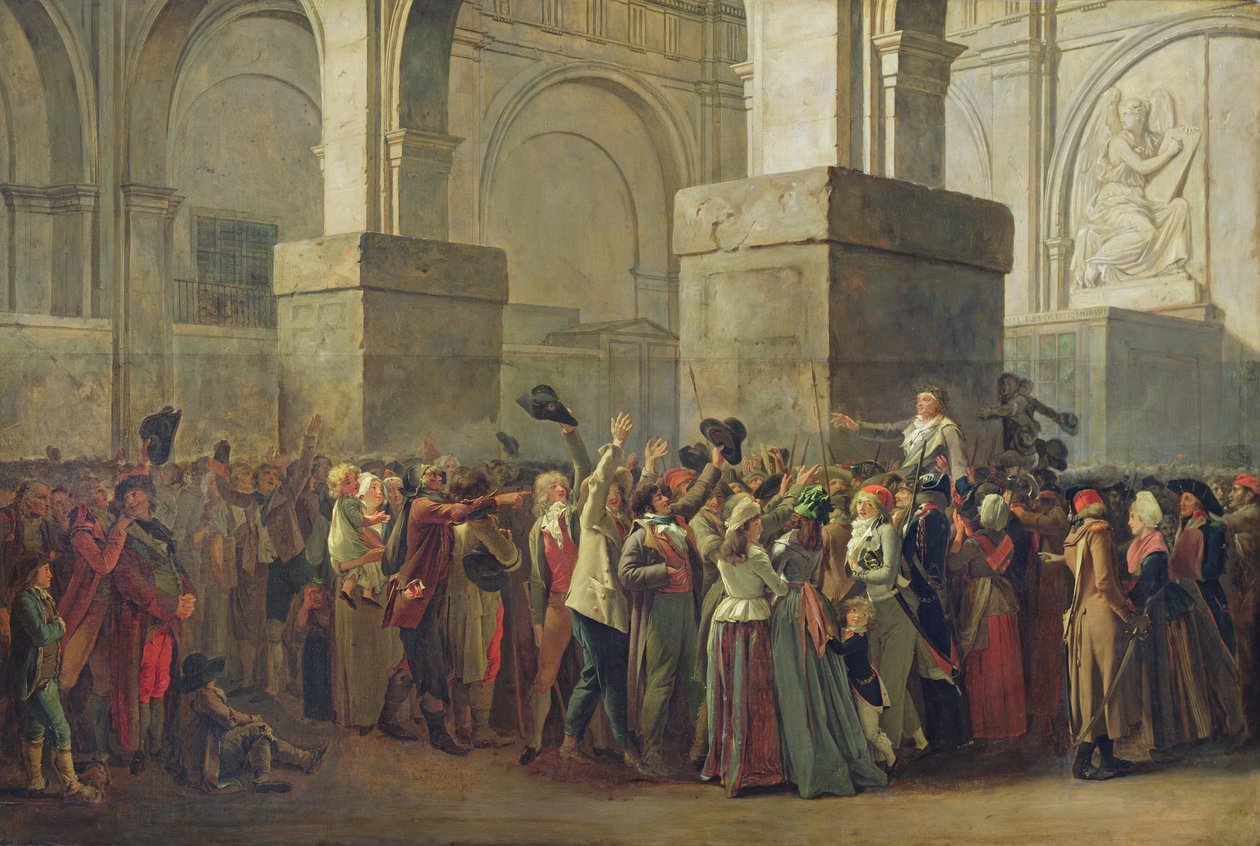 Der Triumph von Marat (1743-93) von Louis Leopold Boilly
