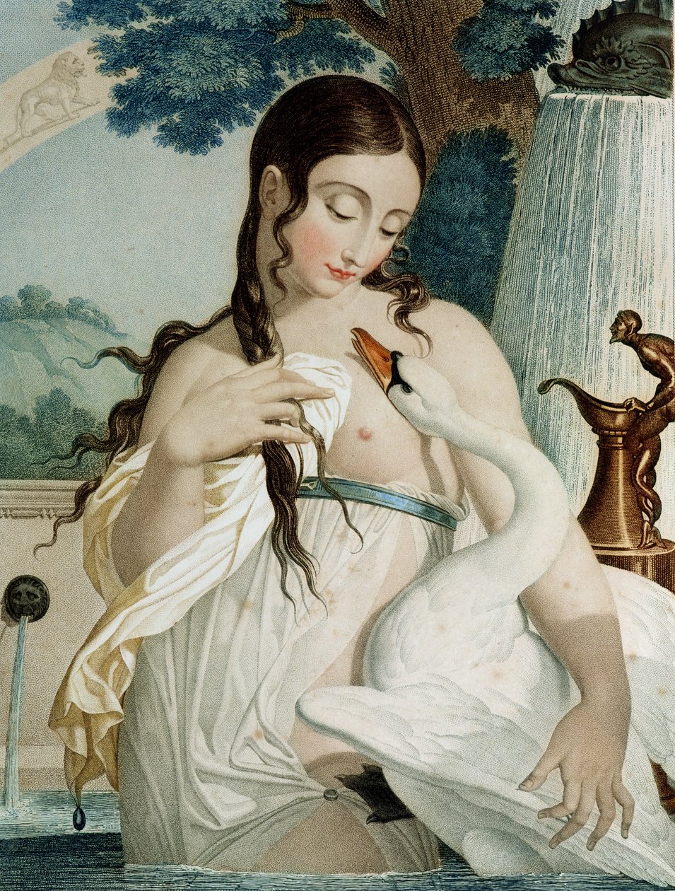 Thermidor (Juli/August), elfter Monat des republikanischen Kalenders, graviert von Tresca, um 1794 von Louis (after) Lafitte