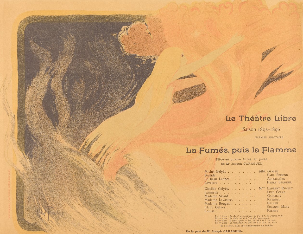 Le Théâtre Libre: La Fumée, puis la Flamme von Louis Abel Truchet