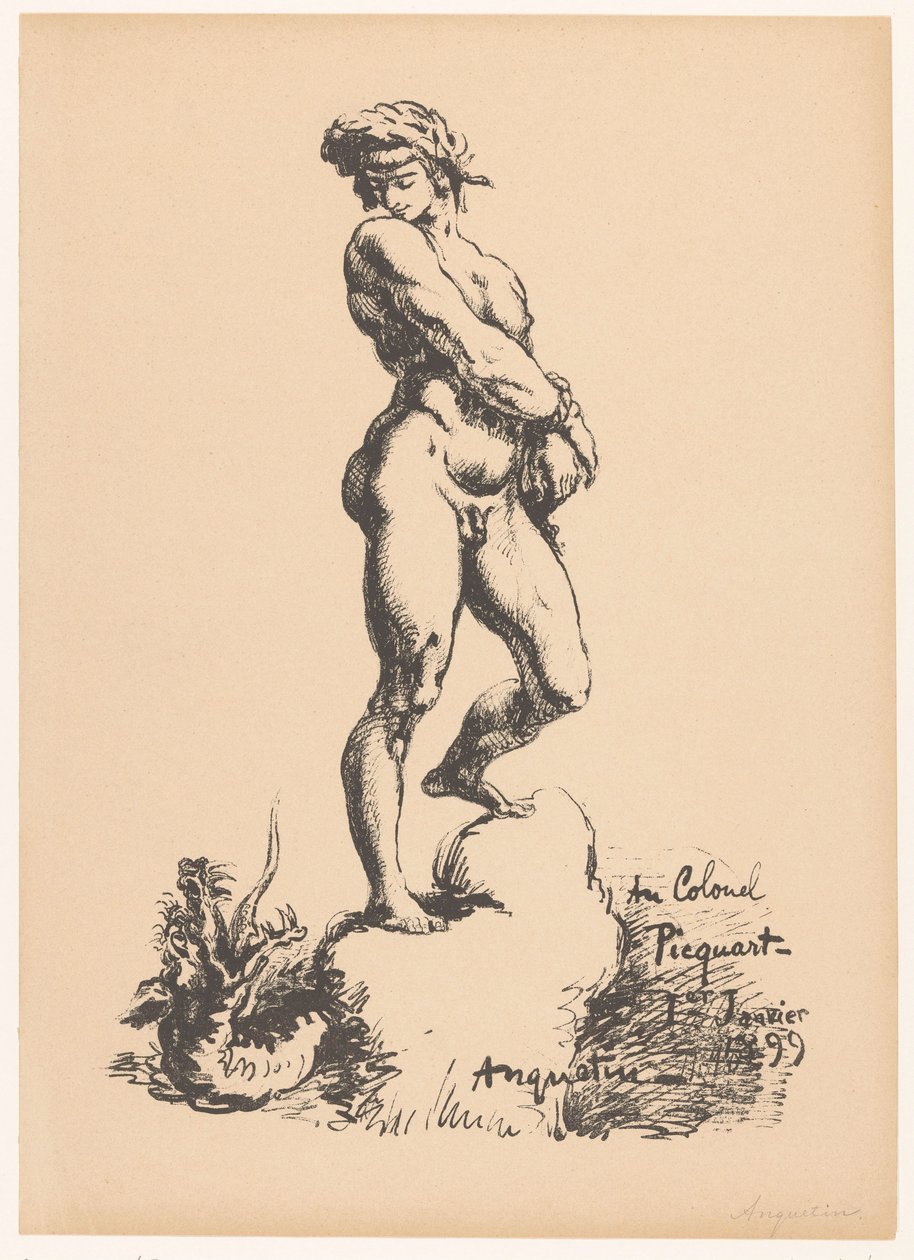 Georges Picquart und der Drache von Louis Anquetin