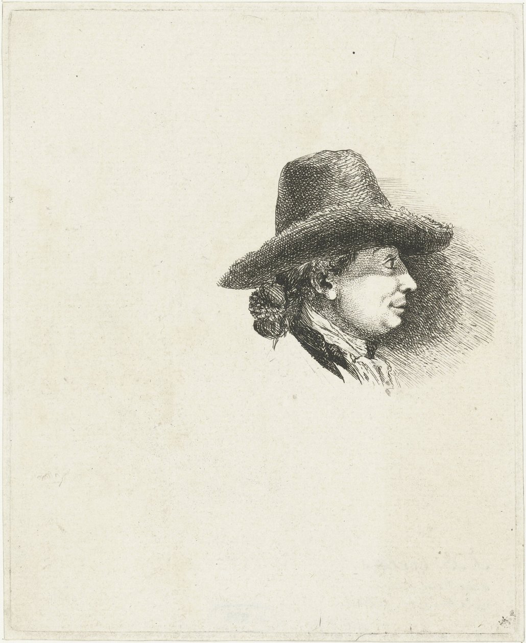Studienblatt mit Porträts von Louis Bernard Coclers und seiner Familie von Louis Bernard Coclers