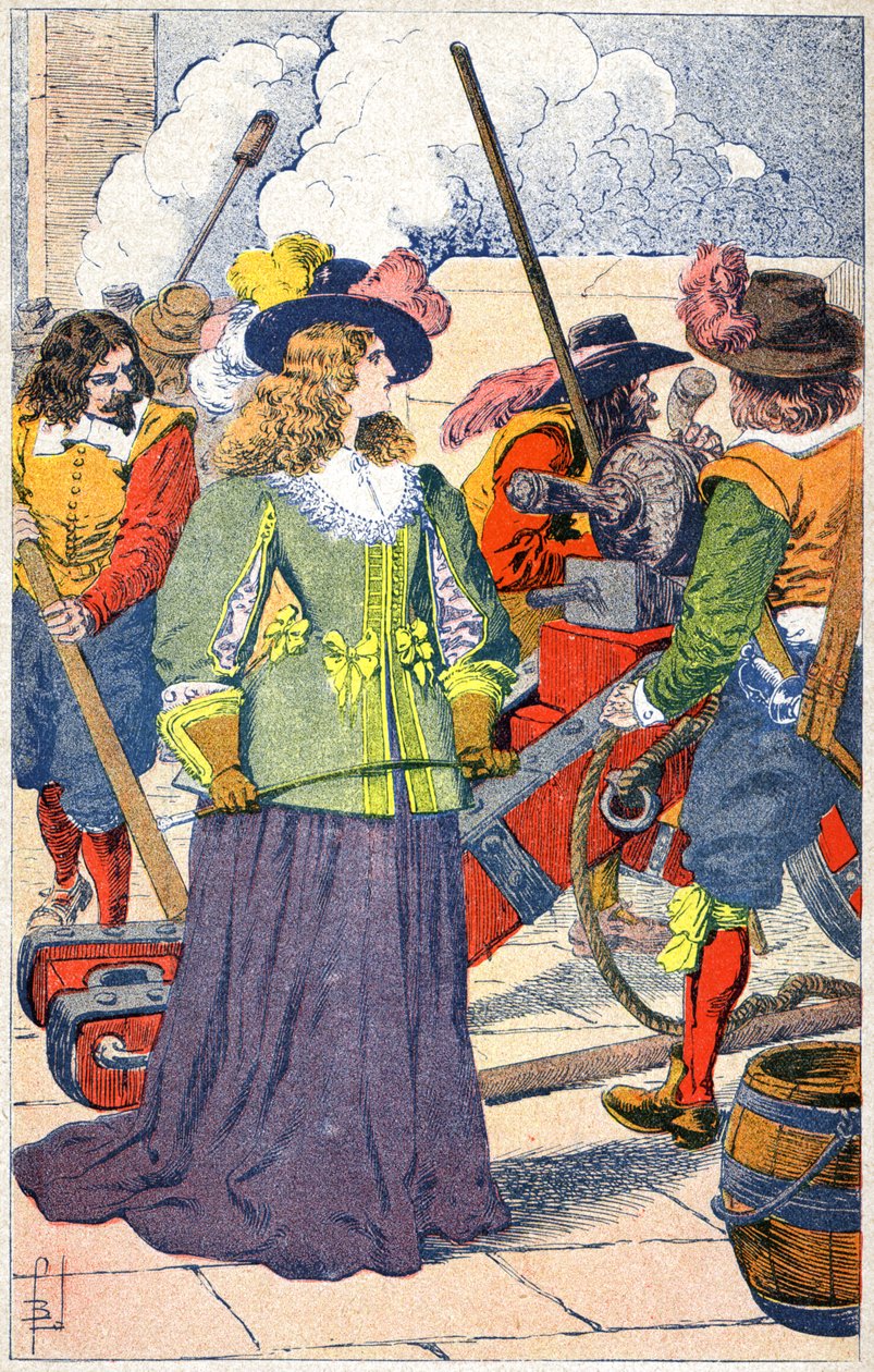 La Fronde: die Große Mademoiselle von Louis Charles Bombled