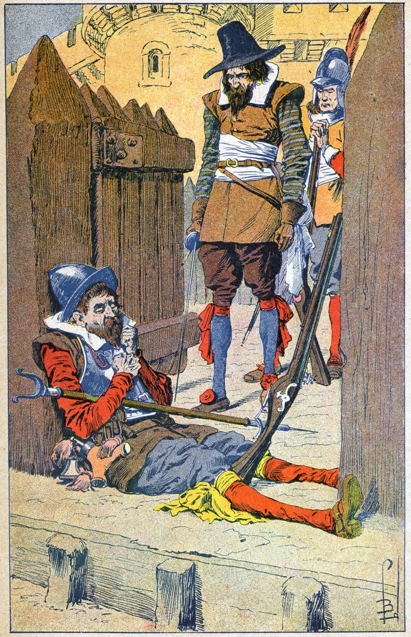 Belagerung von La Rochelle von Louis Charles Bombled