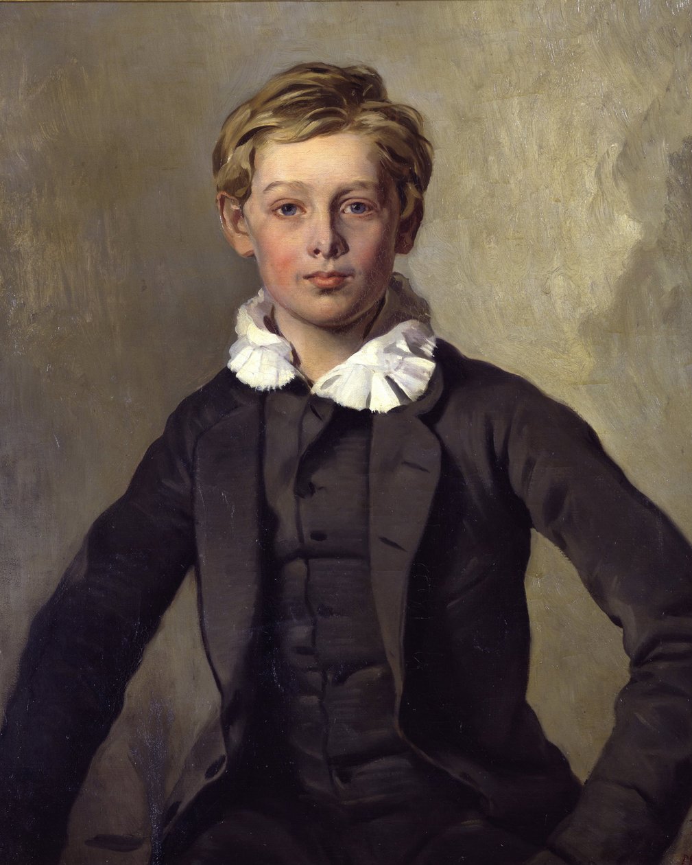 Porträt von Graf Hans Haubold von Einsiedel (1855) von Louis Ferdinand von Rayski