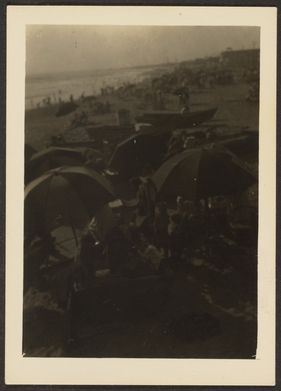 Strandszene von Louis Fleckenstein