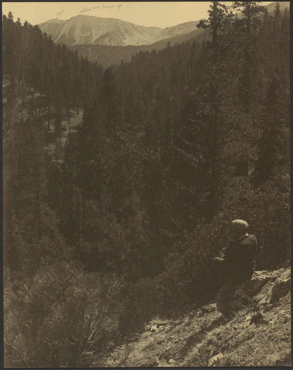 Fernsicht auf den Mt. Gorgonio von Louis Fleckenstein