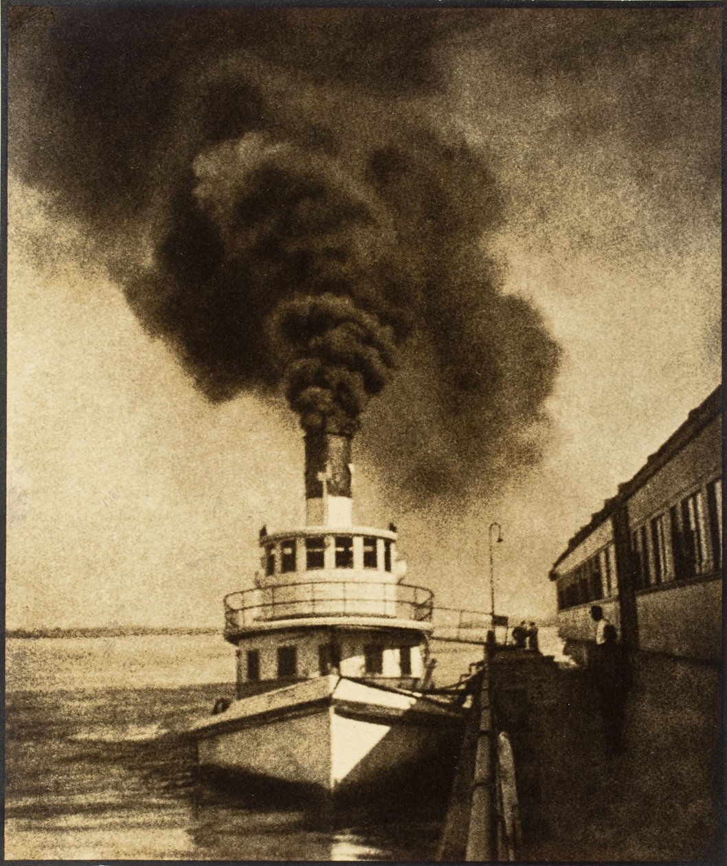 Zugüberfahrt über den Mississippi von Louis Fleckenstein