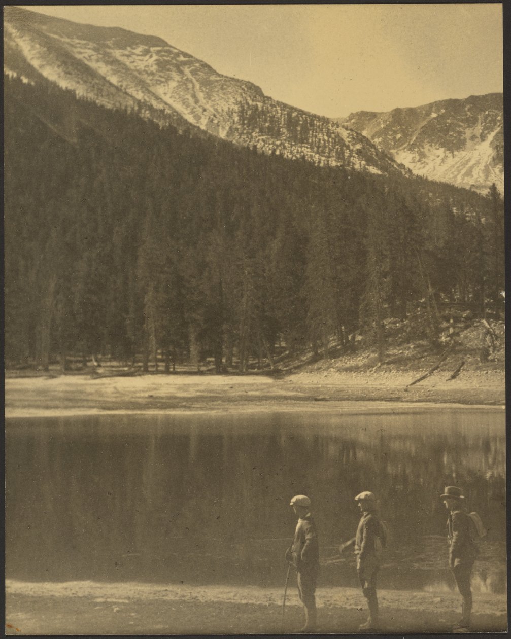 See in der Nähe von Mt. Gorgonio von Louis Fleckenstein