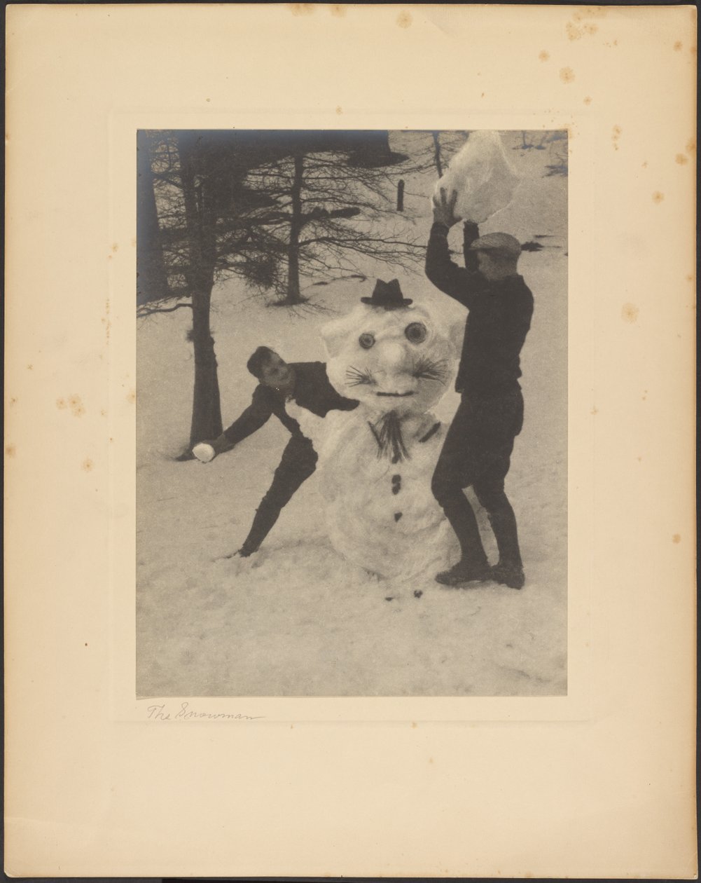 Der Schneemann von Louis Fleckenstein