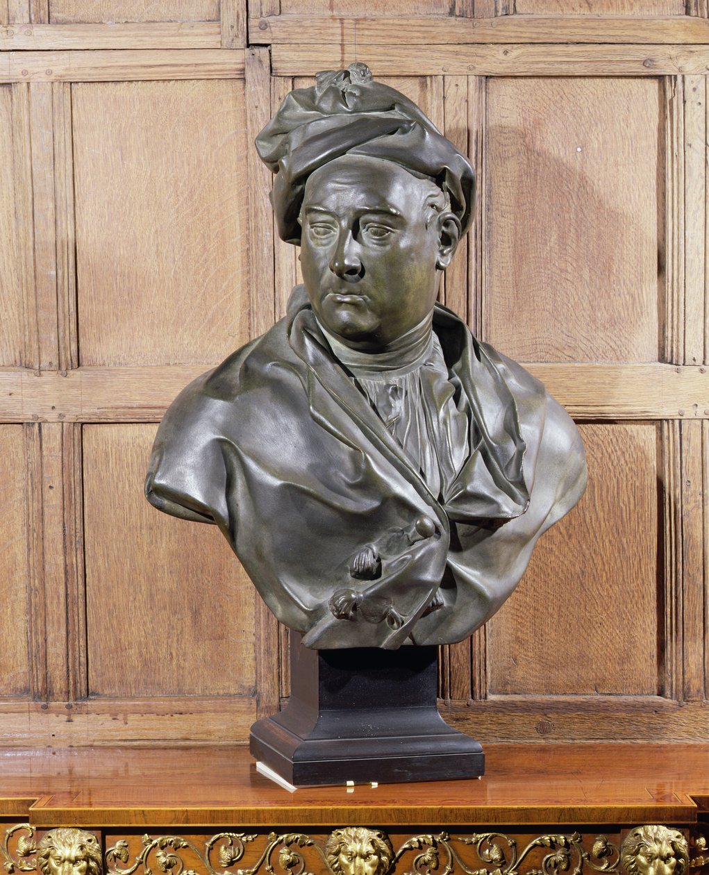 Büste von George Frederick Handel (1685-1759) von Louis Francois Roubillac