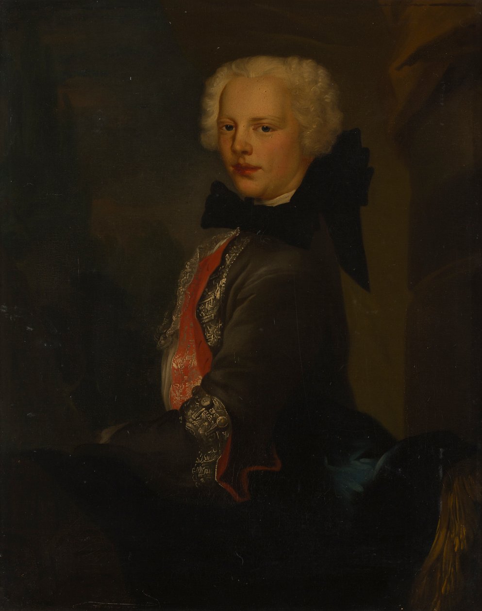 Porträt eines Edelmanns von Louis Gabriel (attr.to) Blanchet