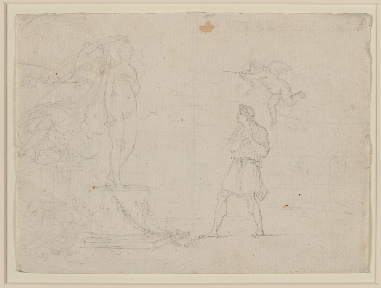 Studie für Pygmalion und Galatea, ca. 1797 von Louis Gauffier