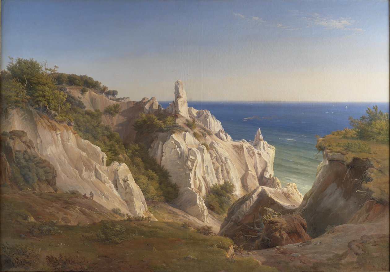 Møens Klint, Die Klippen der Insel Møn von Louis Gurlitt